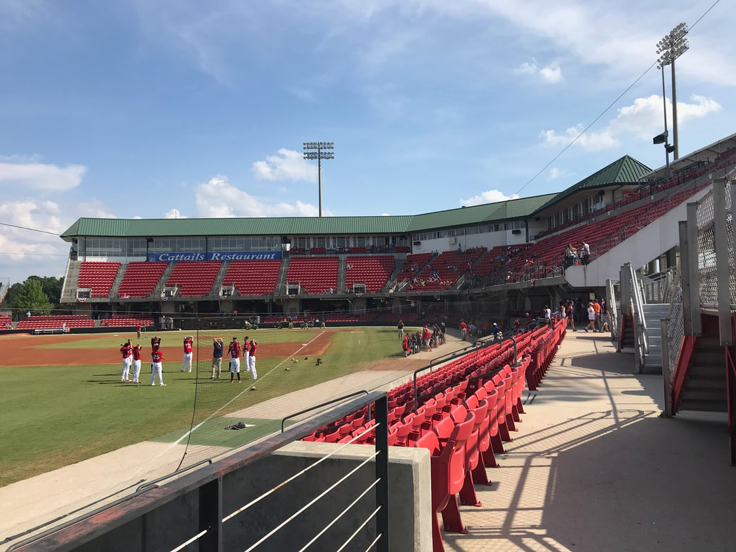 Explore Five County Stadium home of the Carolina Mudcats